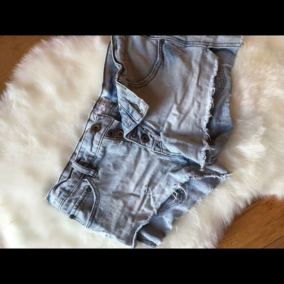 Free People Jean shorts #2 - Picture 1 of 4